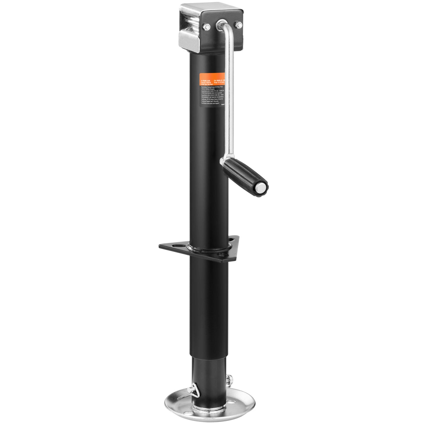 VEVOR Trailer Jack, Trailer Tongue Jack A Frame Bolt On Weight Capacity 5000 Lb, Trailer Jack Stand With Handle For Lifting RV Trailer, Horse Trailer, Utility Trailer, Yacht Trailer