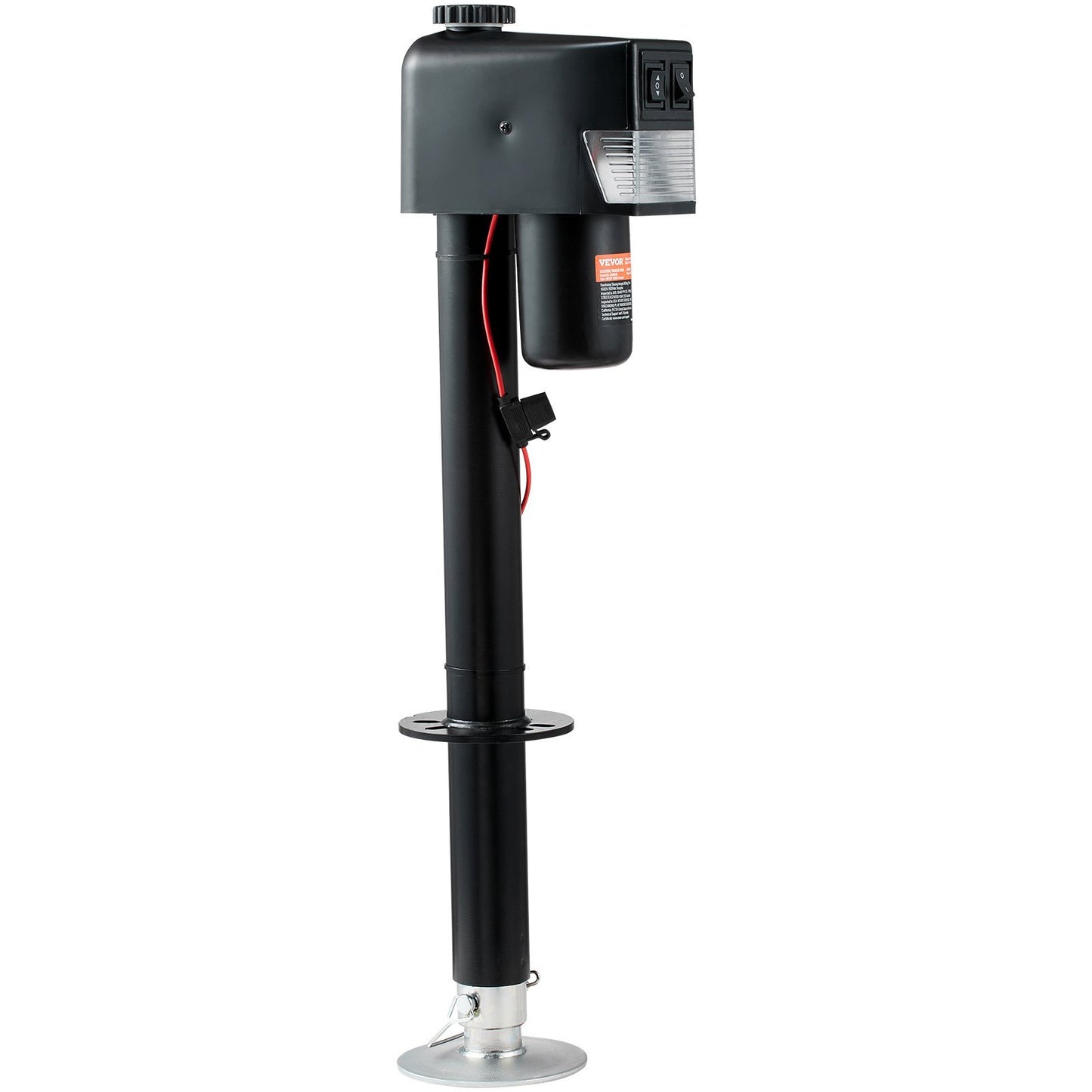 VEVOR Electric Trailer Jack, Power Tongue Jack Weight Capacity 3500 Lbs, Electric Tongue Jack With Waterproof Cover For Lifting RV Trailer, Horse Trailer, Utility Trailer, Yacht Trailer