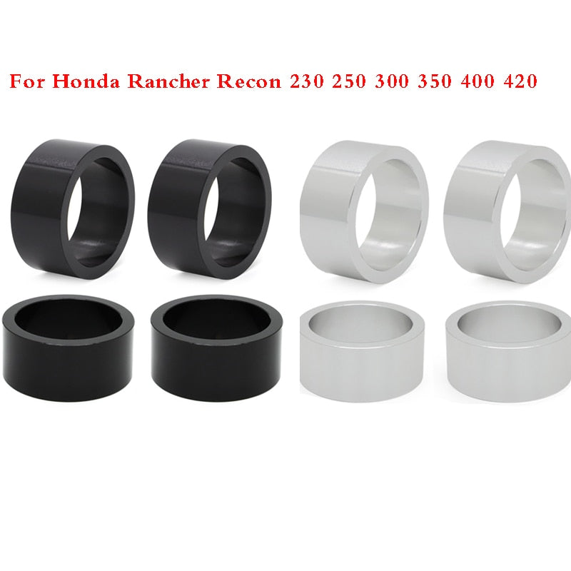 For Honda Rancher Recon 4PCS 2.5&quot; Shock Absorber Lift Spacer Kit Aluminum TRX  230 250 300 350 400 420 ATV parts