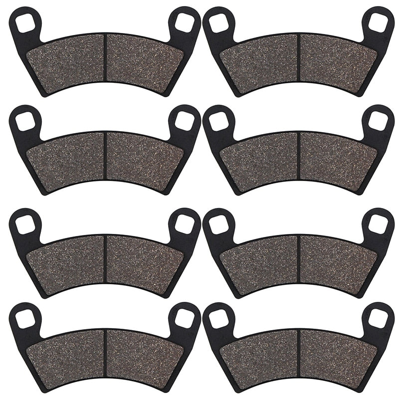 Motorcycle Front and Rear Brake Pads for POLARIS Ranger 700 Crew EFI 800 RZR XP4 900 RZR-4 Diesel XP 1000 XP900 XP1000