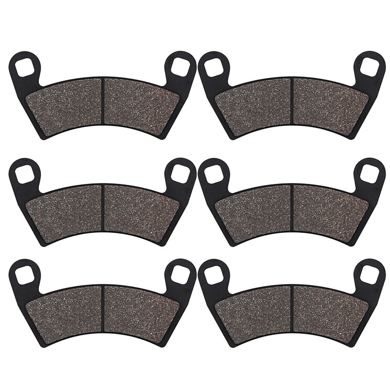 Motorcycle Front and Rear Brake Pads for POLARIS Ranger 700 Crew EFI 800 RZR XP4 900 RZR-4 Diesel XP 1000 XP900 XP1000