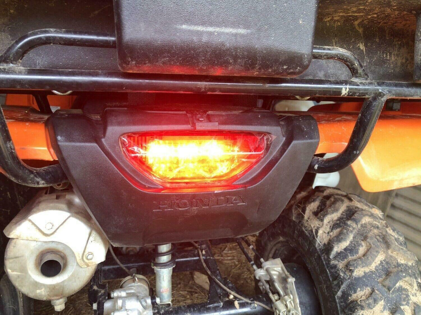 ATV Tail Light Brake Taillight Lamp for Honda TRX250 300 400 500 700 Rancher Foreman Rubicon Recon 250EX 2006-2021 33700-HN1-A71