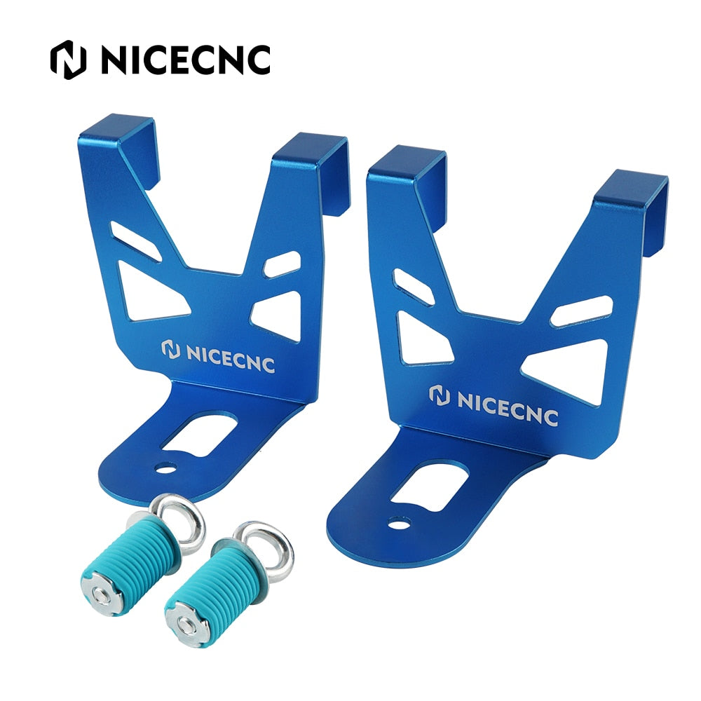 NiceCNC Cooler Brackets Mounts Heatsink Holder For Polaris RZR XP XP4 1000 2018-2021 2019 2020 TURBO 20-21 UTV Accessories