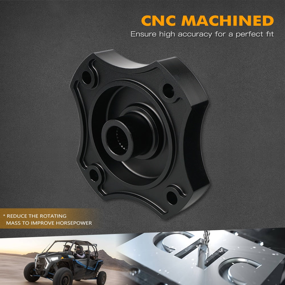 NiceCNC UTV For Polaris RZR RS1 64 XP4 XP 4 1000 TURBO 18-22 1 Pair Front or Rear Wheel Hub Protection Cover Guard Accessories