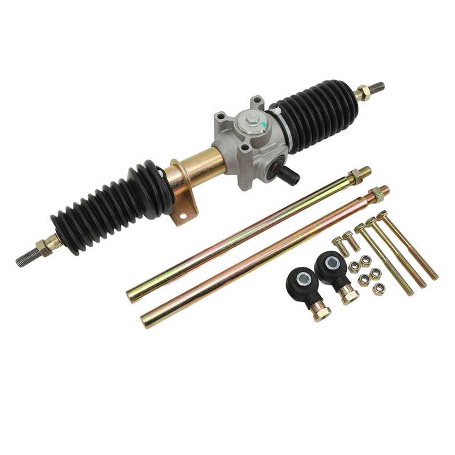 Power Steering Rack Pinion Assembly Metal Gear Box Tie Rods Rack Kit for Polaris RZR S 800