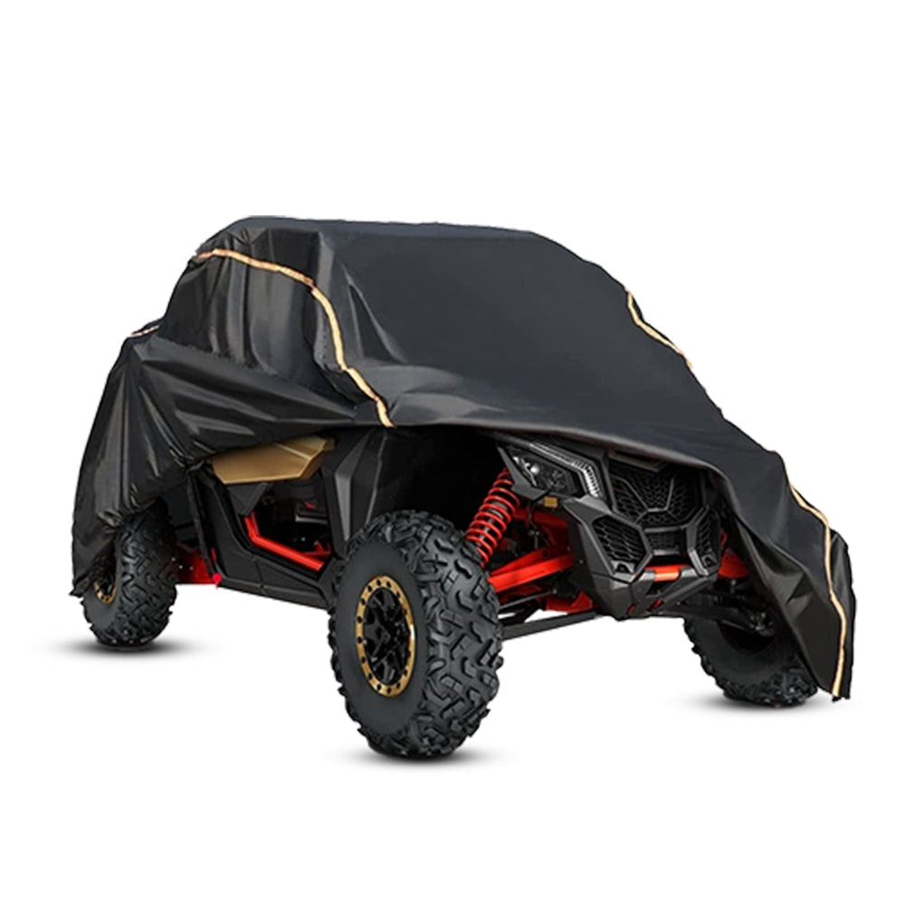 KEMIMOTO X3 UTV 340x185x153CM Utility Vehicle Storage Cover W/ Storage Bag For Can-am Maverick X3 2 Doors 2017-2022