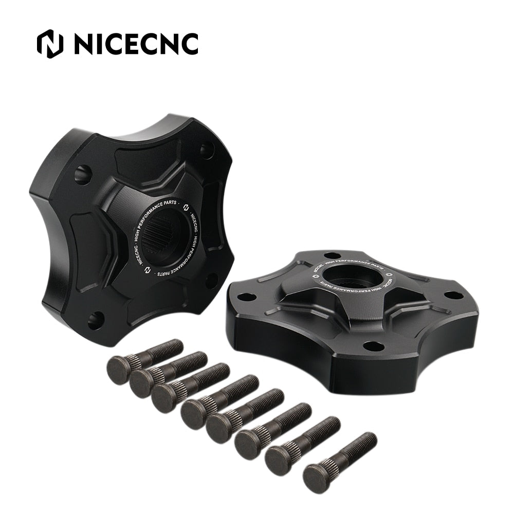 NiceCNC UTV For Polaris RZR RS1 64 XP4 XP 4 1000 TURBO 18-22 1 Pair Front or Rear Wheel Hub Protection Cover Guard Accessories