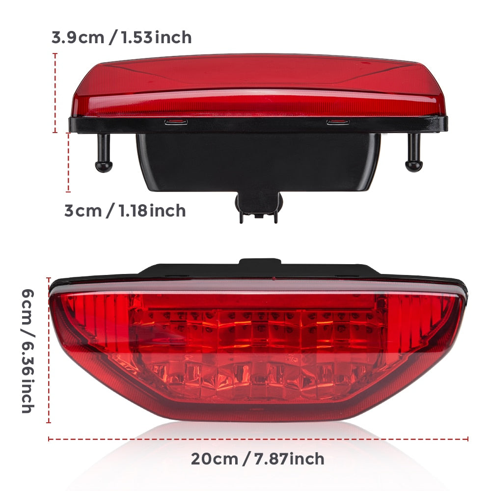 ATV Tail Light Brake Taillight Lamp for Honda TRX250 300 400 500 700 Rancher Foreman Rubicon Recon 250EX 2006-2021 33700-HN1-A71