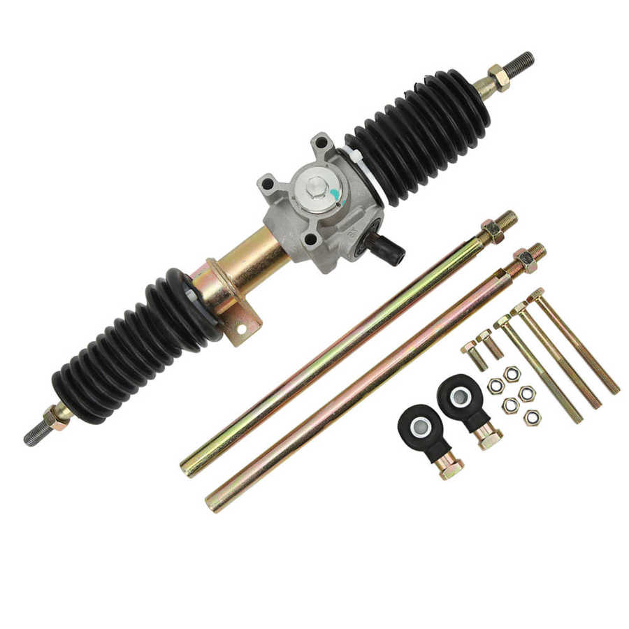 Power Steering Rack Pinion Assembly Metal Gear Box Tie Rods Rack Kit for Polaris RZR S 800