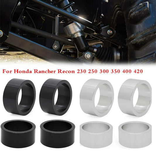 For Honda Rancher Recon 4PCS 2.5&quot; Shock Absorber Lift Spacer Kit Aluminum TRX  230 250 300 350 400 420 ATV parts