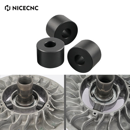 NICECNC 3 Pack UTV Driven Clutch Rhino Roller Kit For Can-Am Maverick X3 2017-2022 Trail 1000 800 2018-2022 DEFENDER Accessories