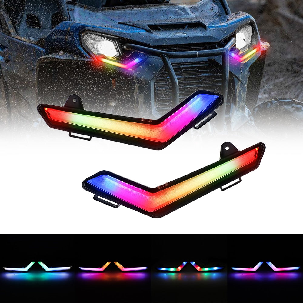 LED Turn Signal Light RGB for Can-Am Defender & Defender Max 2020+ / Commander Max 2021+